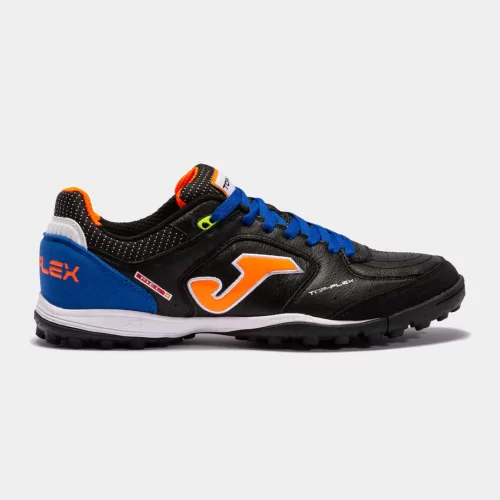 Turf Soccer Shoe / TOP FLEX - Black/Royal - from Joma