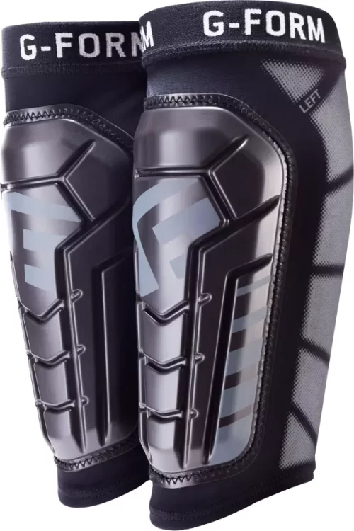 Protège-tibias G-Form Pro-S Blade Noir, Adulte Homme/femme, Football, Livraison Rapide