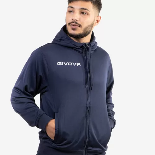 Hoodie/ Full Zip/ JNR/ SNR/ POLARFLEECE 500/ Givova