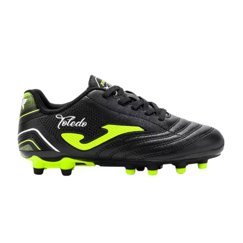 Soccer Cleats/ FG/ JNR/ Black TOLEDO/ Joma