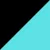 BLACK/TURQUOISE