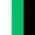 WHITE/GREEN/BLACK
